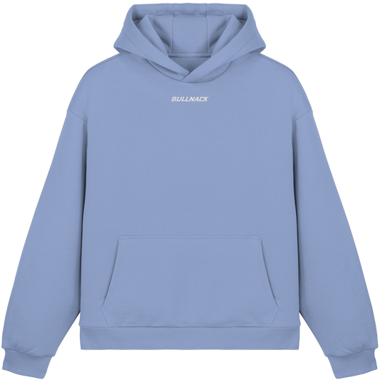 BULLNACK GANG Fluffy Hoodie Powder Blue