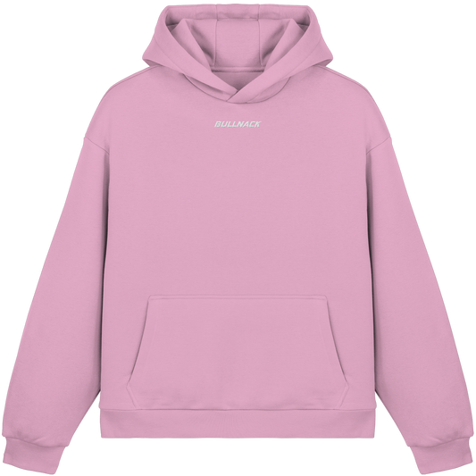 BULLNACK GANG Fluffy Hoodie Soft Pink - Fluffy Boxcut Hoodie