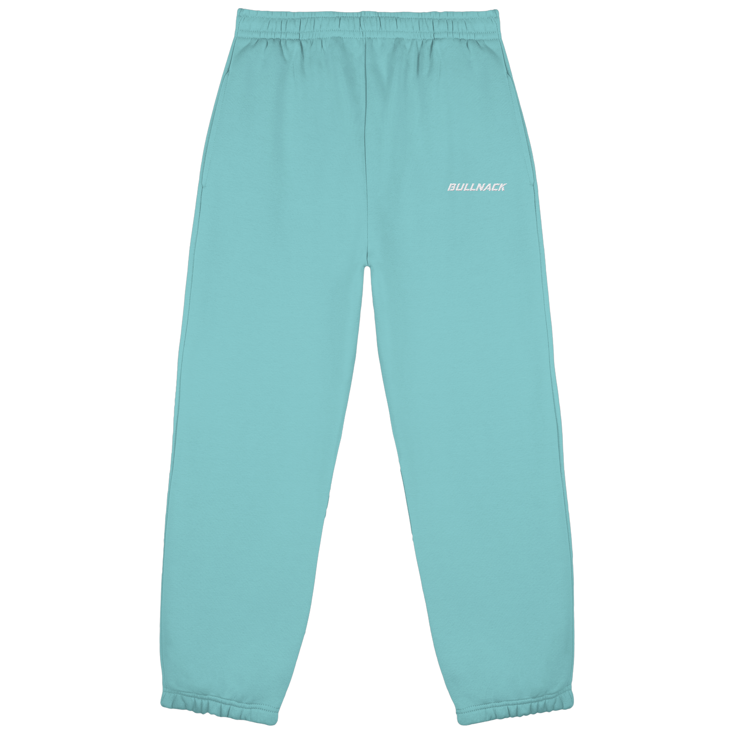 BULLNACK GANG Fluffy Sweatpants Beryl Blue