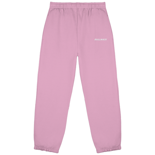 BULLNACK GANG Fluffy Sweatpants Soft Pink