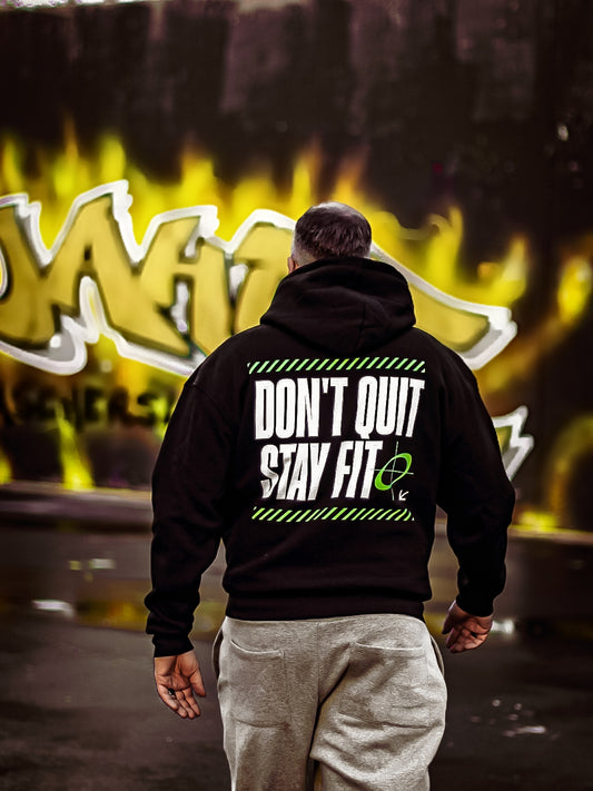 BULLNACK Oversized Hoodie - Don´t Quit