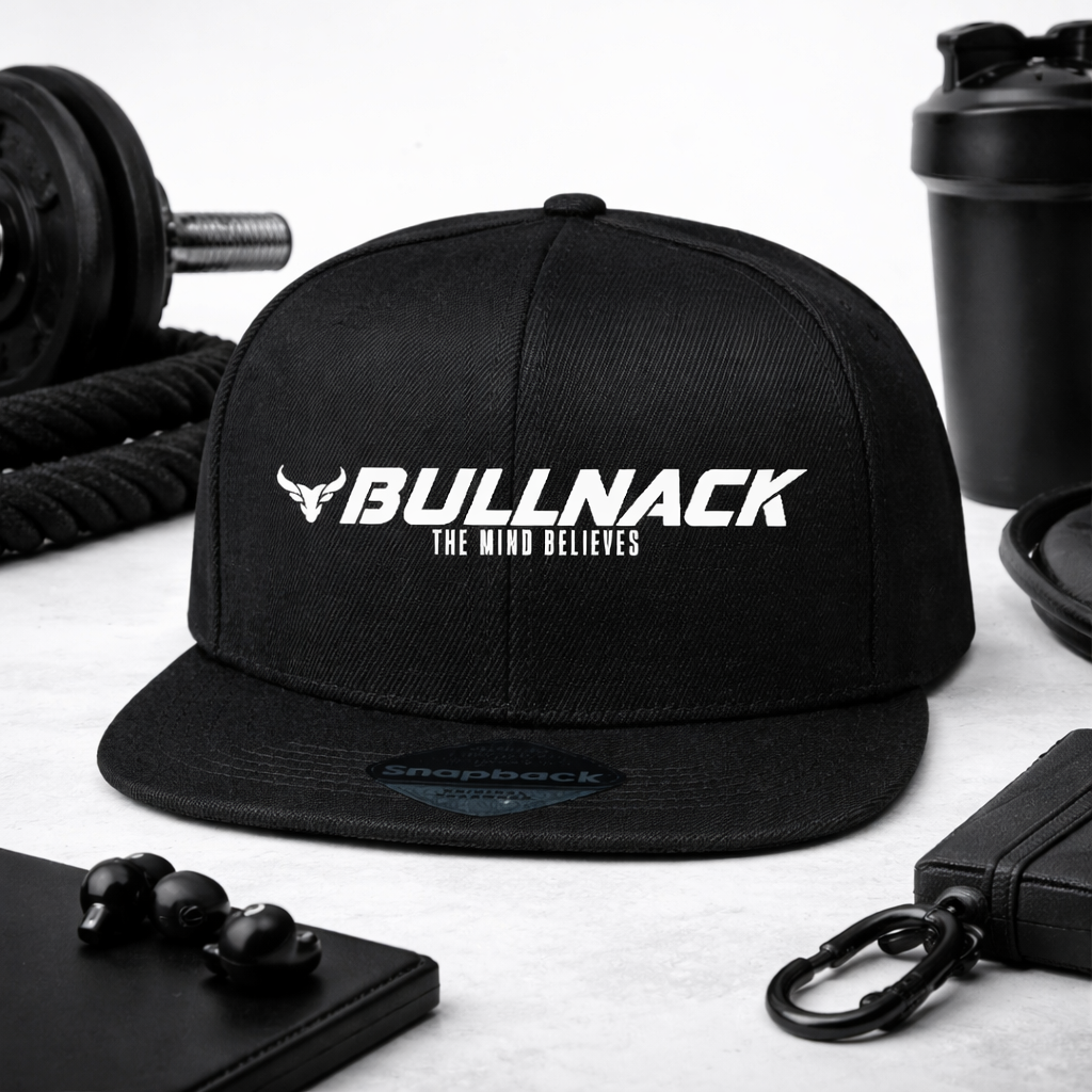BULLNACK Snapback Cap - The Mind Believes