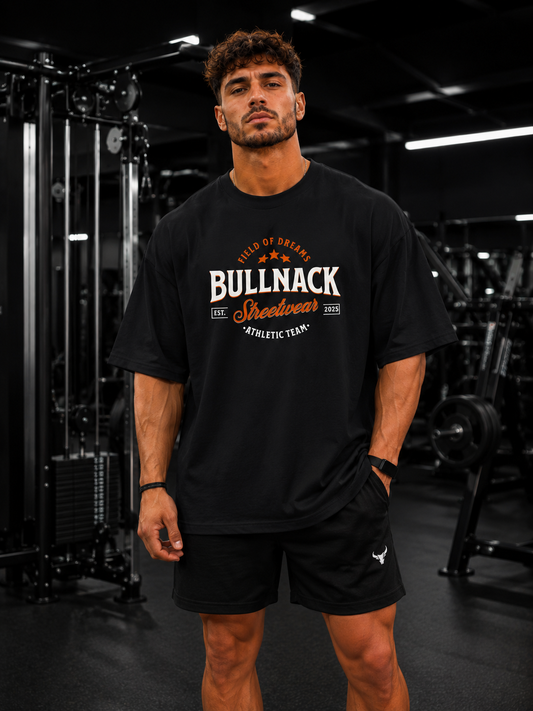 BULLNACK Oversized Shirt - Field of Dreams