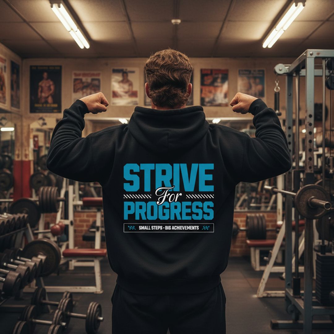 BULLNACK Oversized Zipper - Strive for Progress