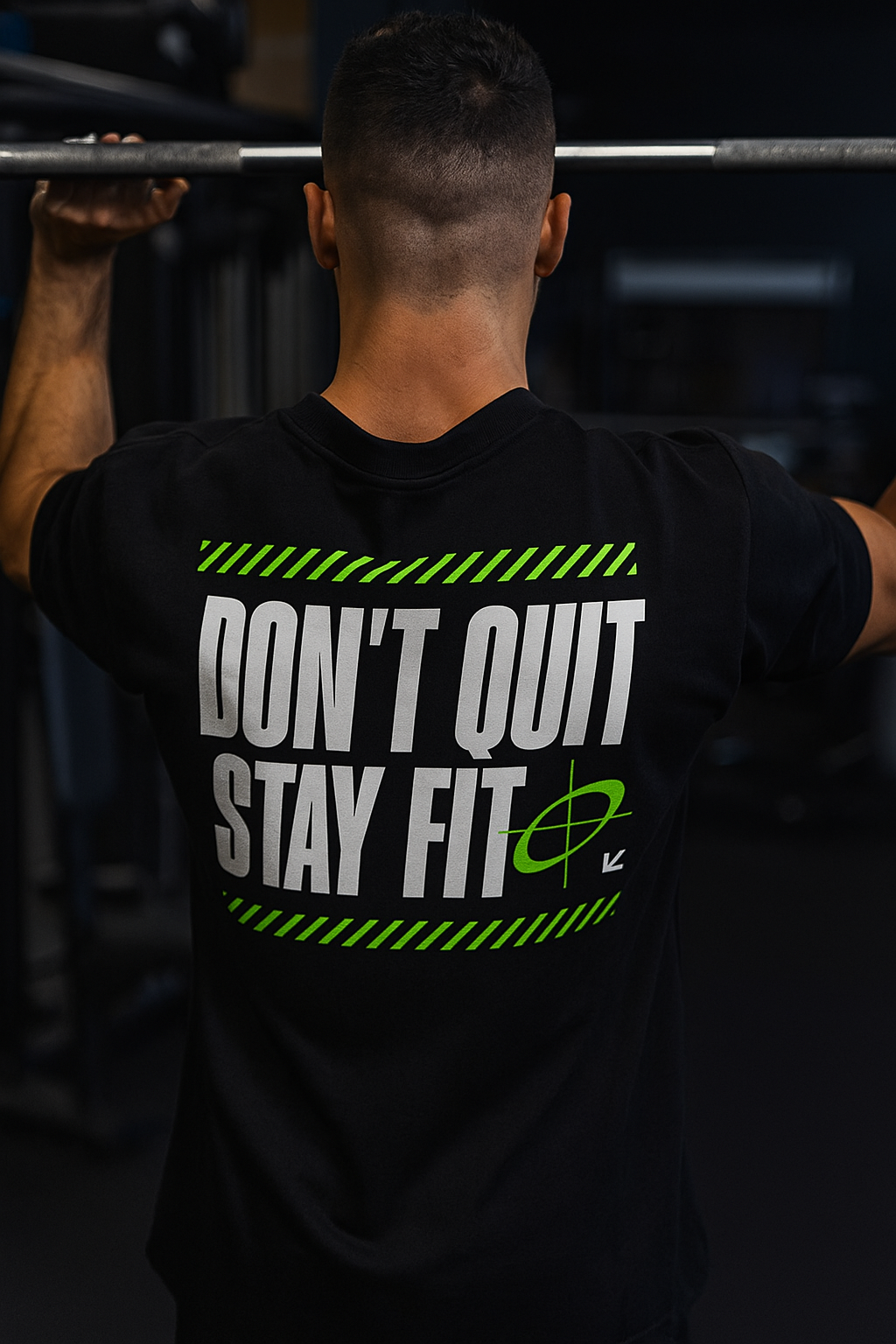 BULLNACK Oversized Shirt - Don´t Quit