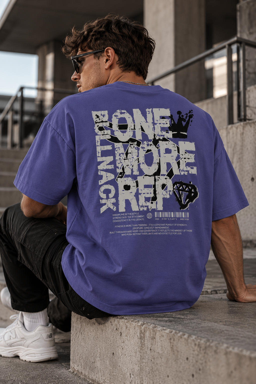 BULLNACK Oversized Shirt - One More Rep