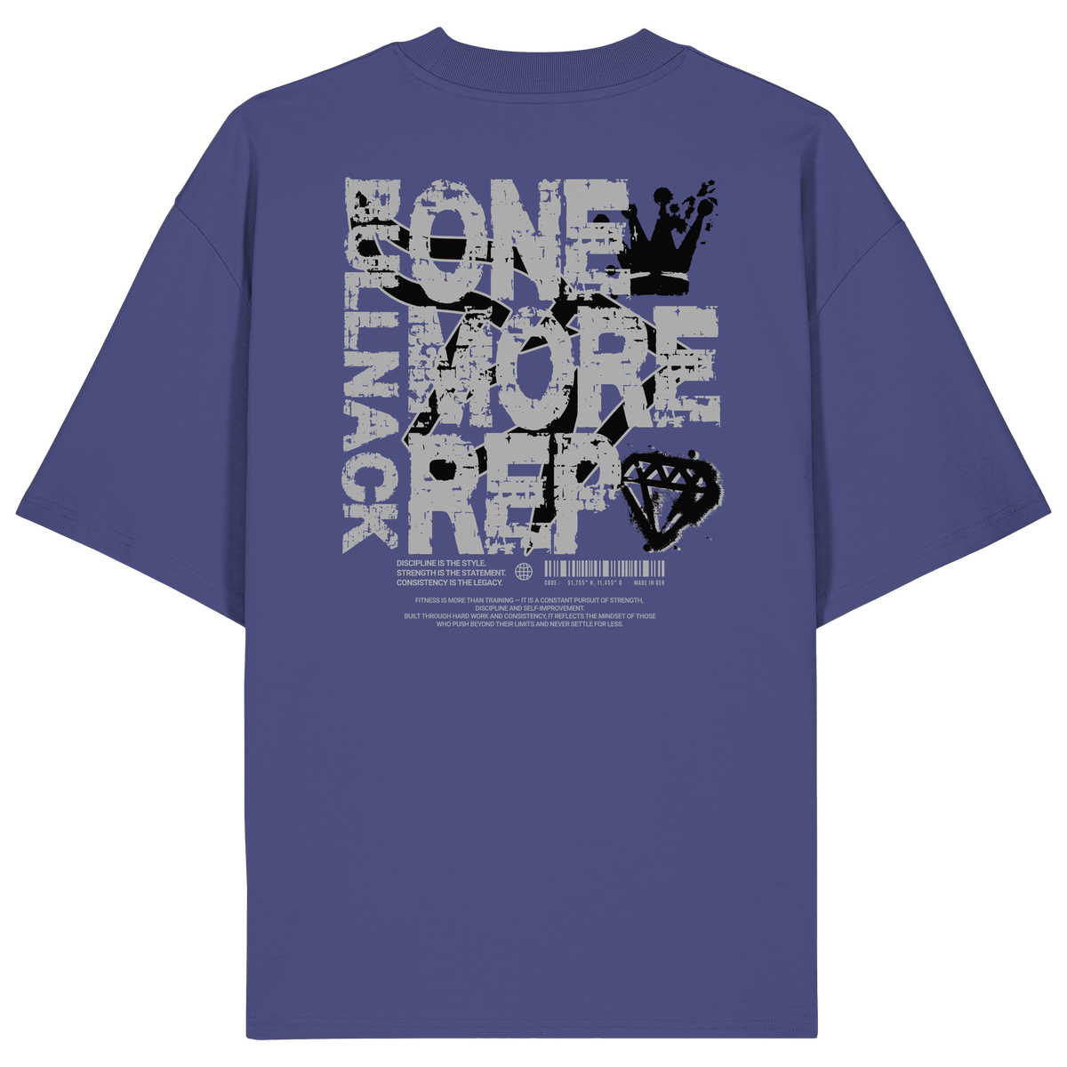 BULLNACK Oversized Shirt - One More Rep
