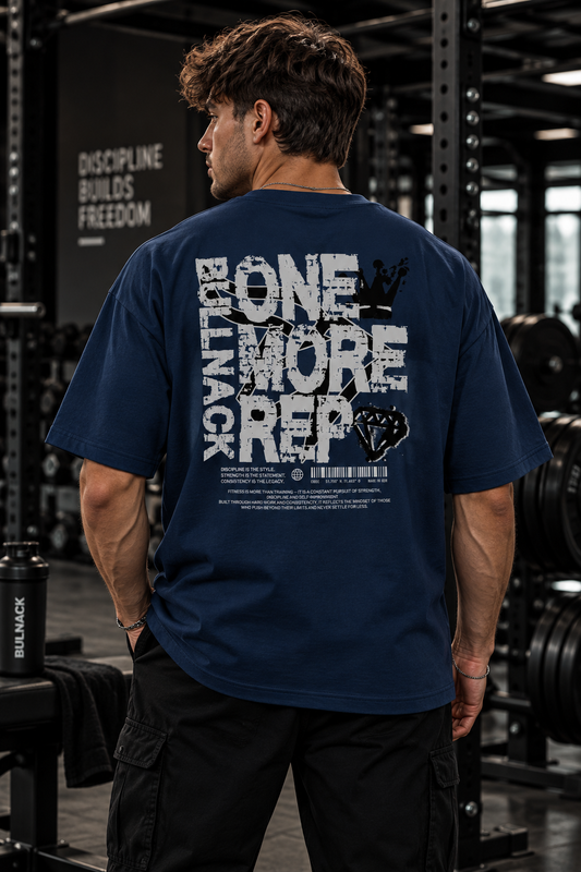 BULLNACK Oversized Shirt - One More Rep