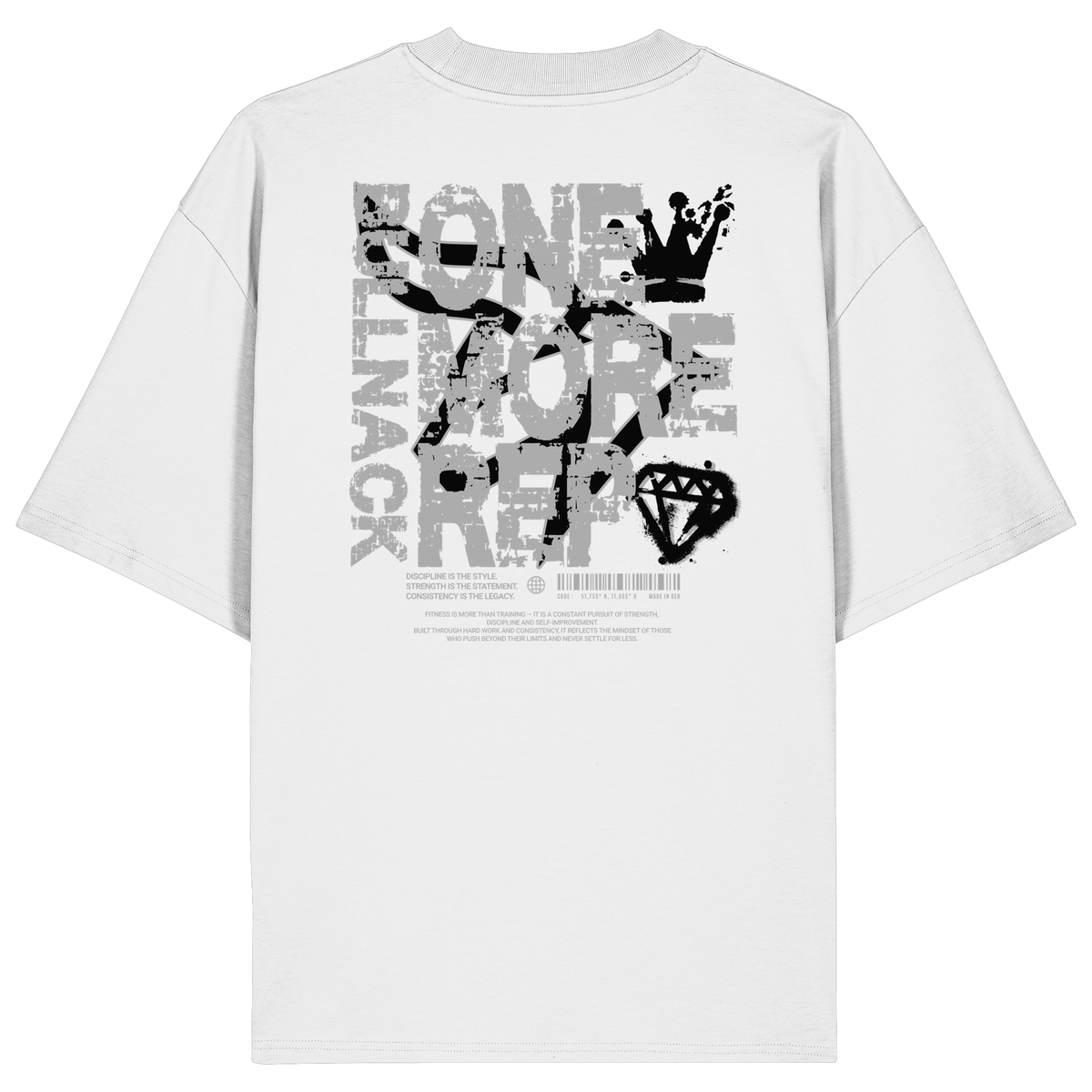 BULLNACK Oversized Shirt - One More Rep