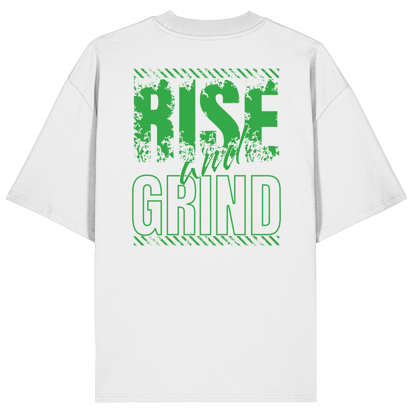 BULLNACK Oversized Shirt - Rise & Grind