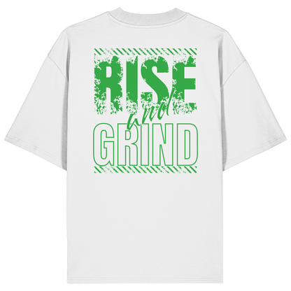 BULLNACK Oversized Shirt - Rise & Grind