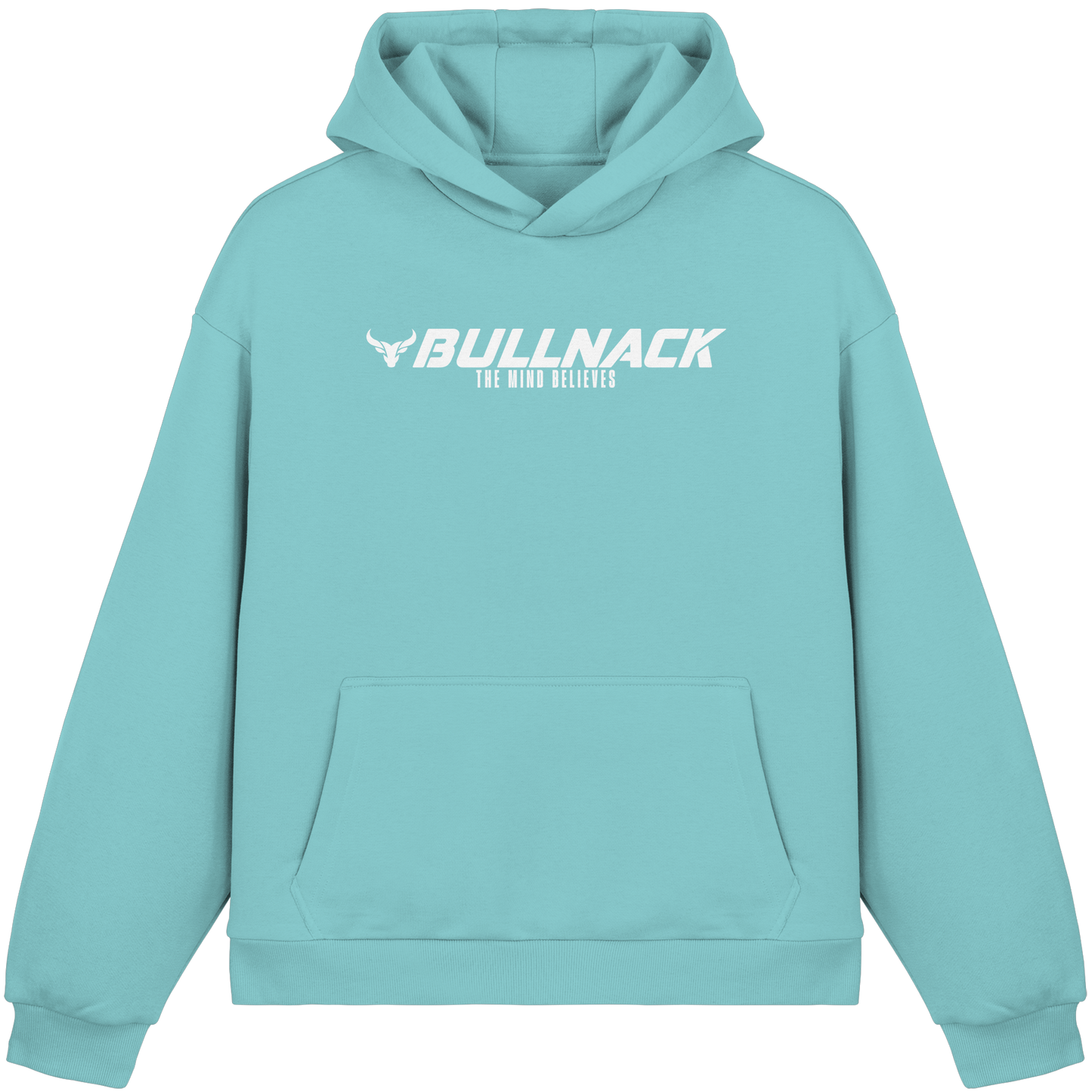 BULLNACK Fluffy Oversize Hoodie - The Mind Believes