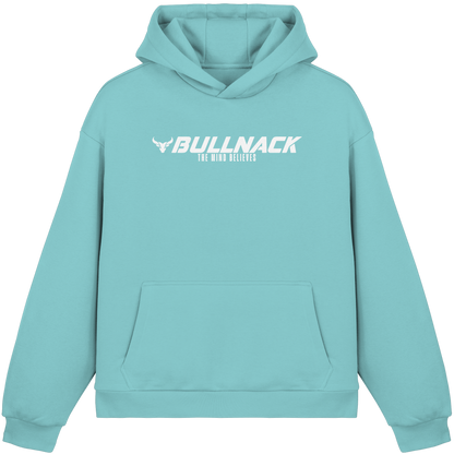 BULLNACK Fluffy Oversize Hoodie - The Mind Believes