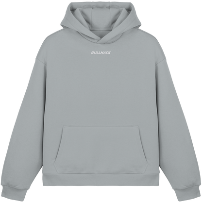 BULLNACK GANG Fluffy Hoodie Light Asphalt - Fluffy Boxcut Hoodie