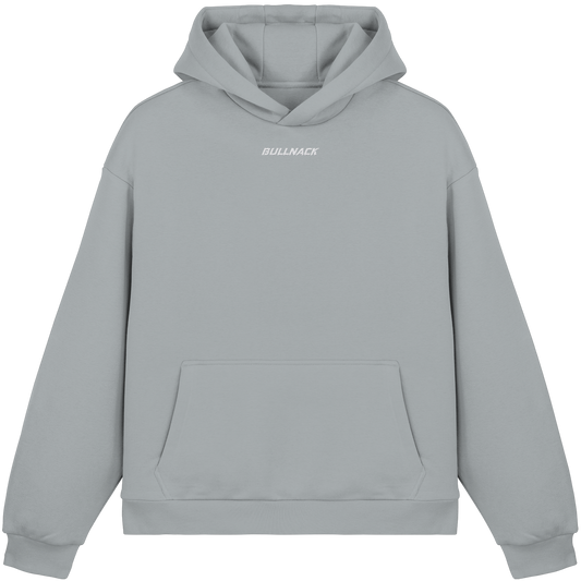 BULLNACK GANG Fluffy Hoodie Light Asphalt - Fluffy Boxcut Hoodie