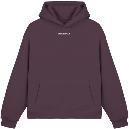 BULLNACK GANG Fluffy Hoodie Plum Purple - Fluffy Boxcut Hoodie