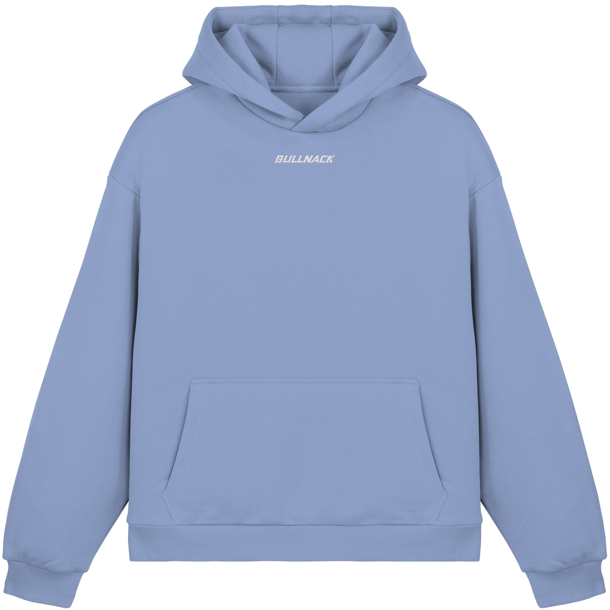 BULLNACK GANG Fluffy Oversize Hoodie Powder Blue