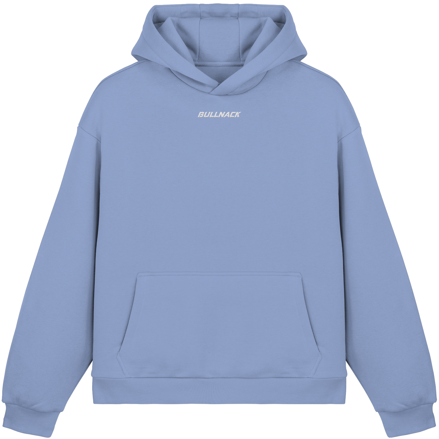 BULLNACK GANG Fluffy Hoodie Powder Blue