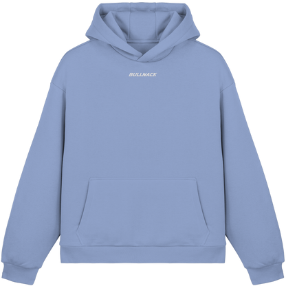 BULLNACK GANG Fluffy Hoodie Powder Blue