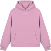 BULLNACK GANG Fluffy Oversize Hoodie Soft Pink