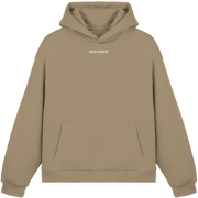 BULLNACK GANG Fluffy Oversize Hoodie Beige