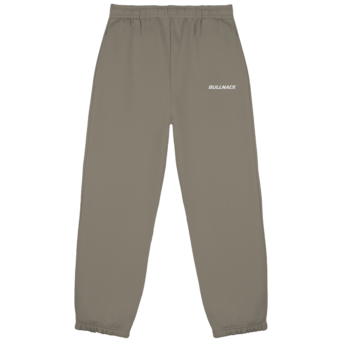 BULLNACK GANG Fluffy Sweatpants Pale Olive