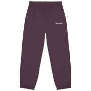 BULLNACK GANG Fluffy Sweatpants  Plum Purple