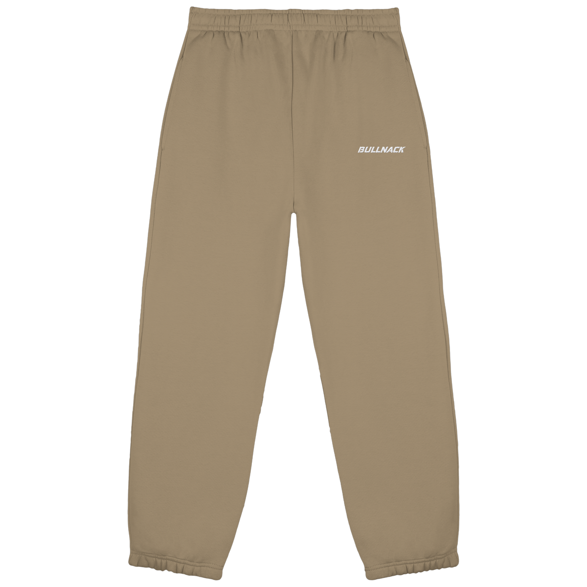 BULLNACK GANG Fluffy Sweatpants Beige