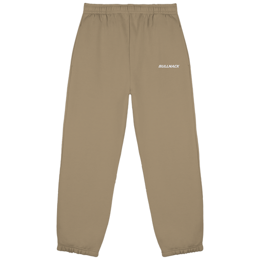 BULLNACK GANG Fluffy Sweatpants Beige - Fluffy Sweatpants