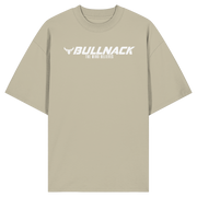 BULLNACK Oversized Shirt - The Mind Believes in stone