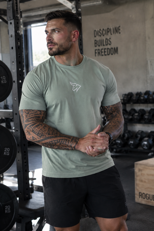 BULLNACK Regular Shirt - Icon - aloe