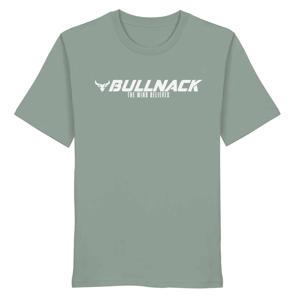 BULLNACK Regular Shirt - The Mind Believes - aloe