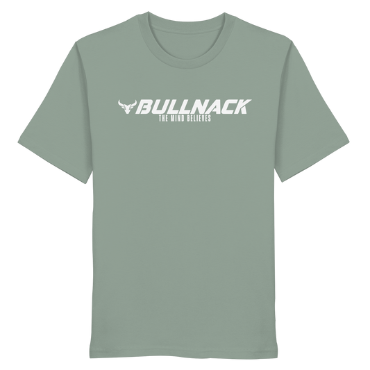 BULLNACK Regular Shirt - The Mind Believes - aloe - Organic Shirt