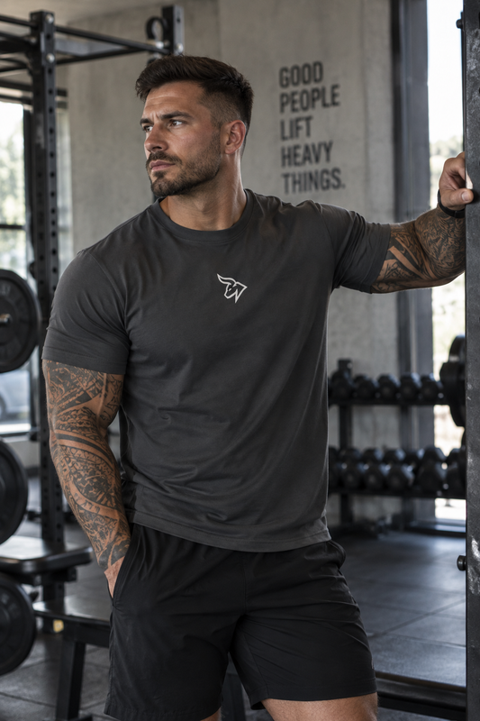 BULLNACK Regular Shirt - Icon - anthracite