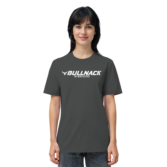 BULLNACK Regular Shirt - The Mind Believes - anthracite - Organic Shirt