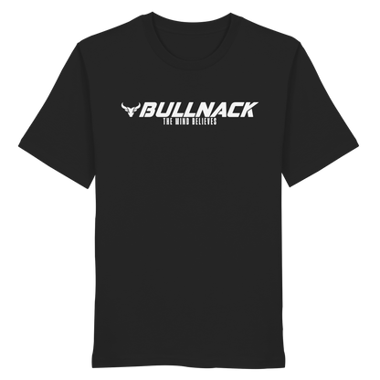 BULLNACK Regular Shirt - The Mind Believes - black - Organic Shirt