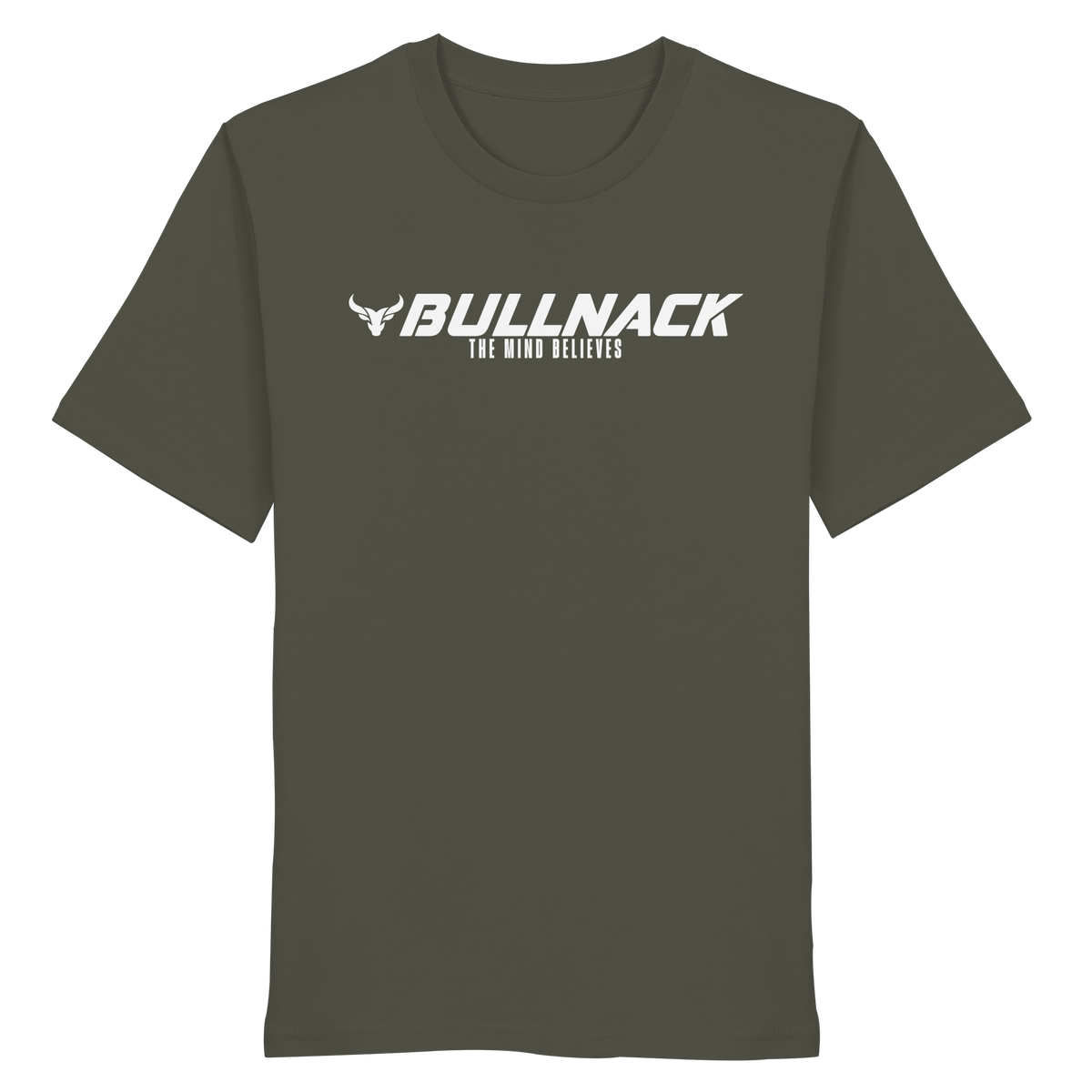 BULLNACK Regular Shirt - The Mind Believes - khaki