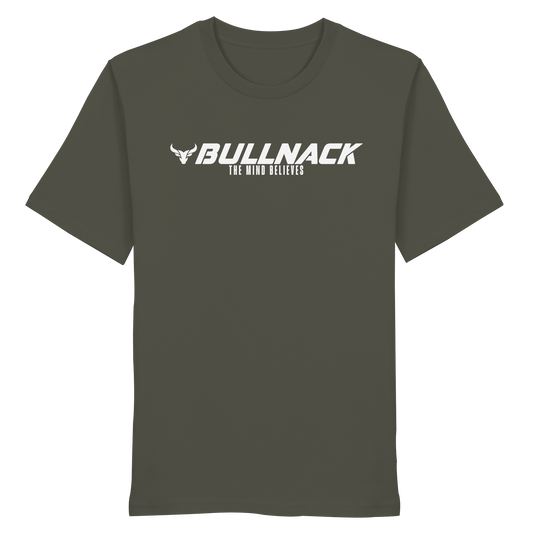 BULLNACK Regular Shirt - The Mind Believes - khaki - Organic Shirt