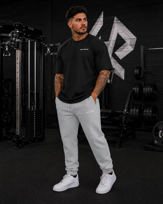 BULLNACK GANG Fluffy Sweatpants Light Asphalt - Fluffy Sweatpants